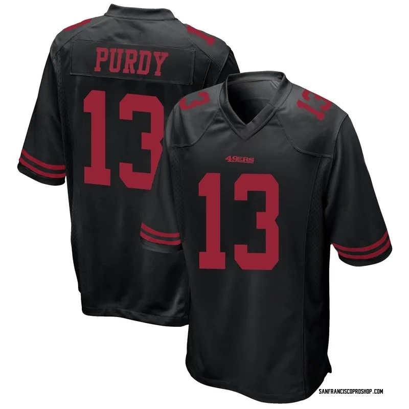 Brock Purdy 13 San Francisco 49ers Youth Player Jersey - Scarlet - Bluefink