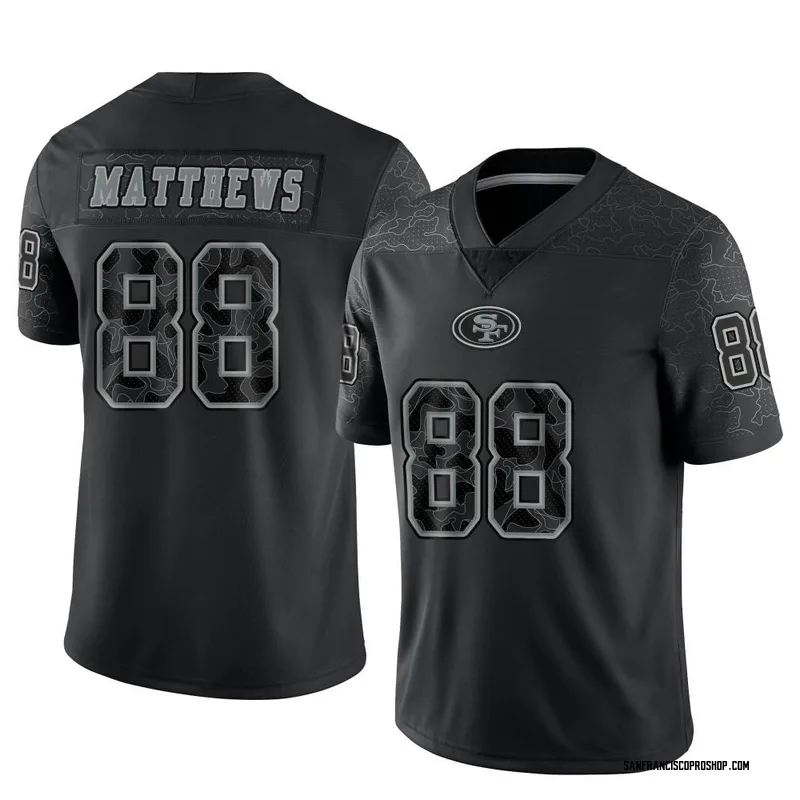 San Francisco 49Ers 81 Jordan Matthews White Color Rush Legend Mens 3D  Jersey