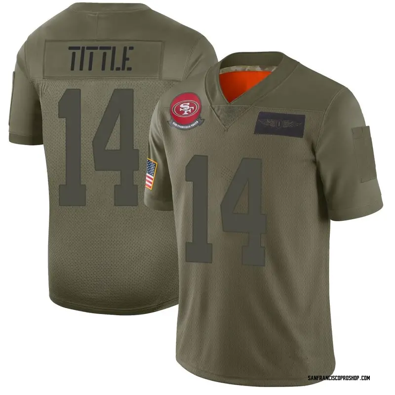 49ers salute to service jersey