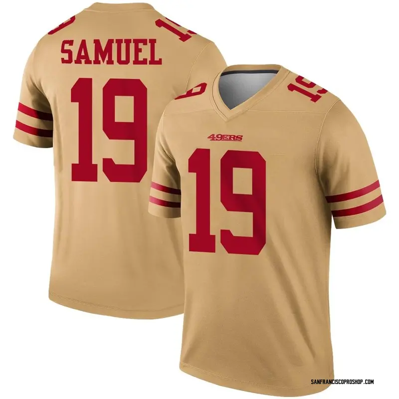 Deebo Samuel San Francisco 49ers Women's Player White Football Jersey •  Kybershop