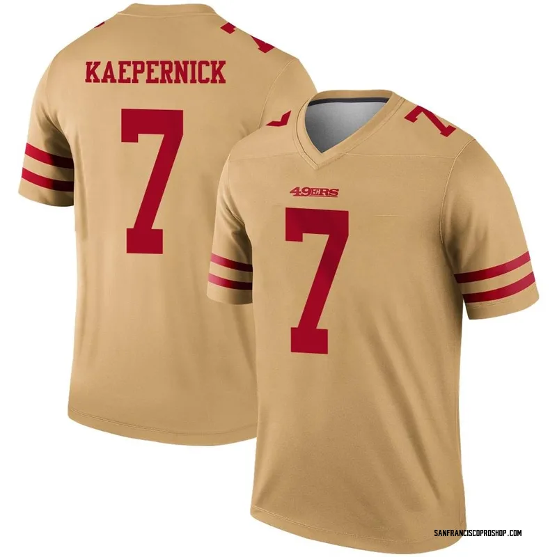 Youth San Francisco 49ers Colin Kaepernick Inverted Legend, 59% OFF