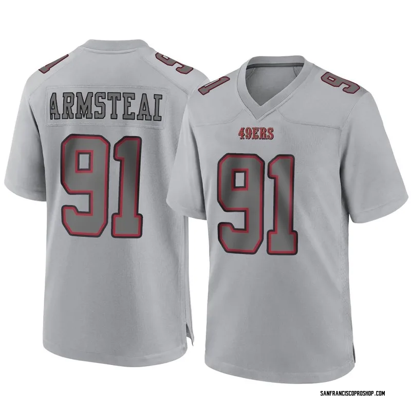 Arik Armstead Elite No.91 Black Golden Edition Men's 49ers Jersey