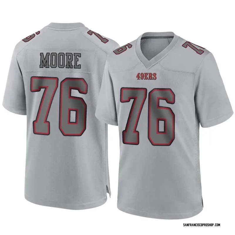 NFL Auction  International Series - 49ers Jaylon Moore Game Worn Jersey  (11/21/22) Size 48