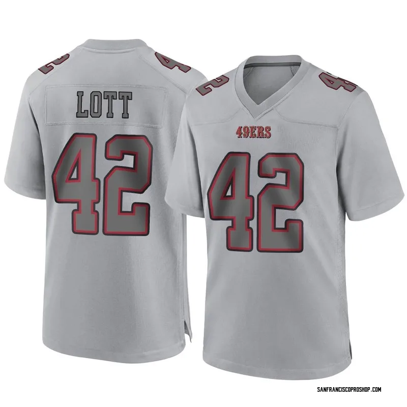 : Ronnie Lott Jersey #42 San Francisco Custom Stitched White  Football Various Sizes New No Brand/Logos GENERIC Size M : Everything Else