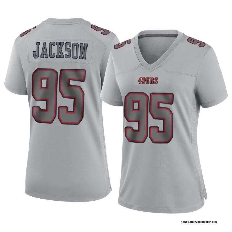 Drake Jackson Men's Nike Scarlet San Francisco 49ers Vapor Elite Custom Jersey