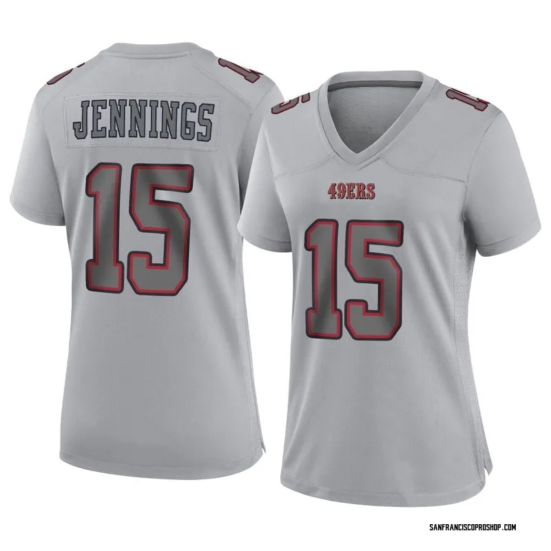 Jauan Jennings Men's Nike White San Francisco 49ers Game Custom Player Jersey Size: 3XL