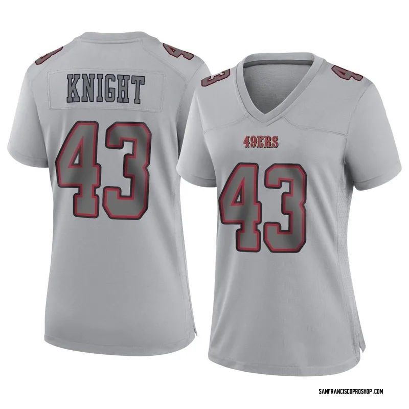 Women's Nike Qwuantrezz Knight Scarlet San Francisco 49ers Game Player  Jersey