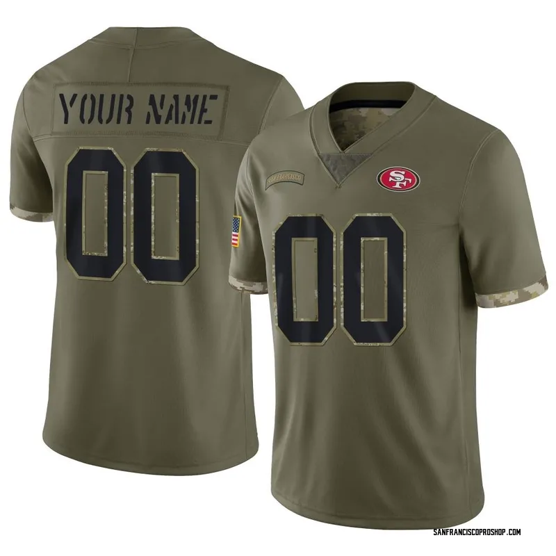 San Francisco 49ers Scarlet Custom Jersey, 49ers Football Jerseys For Sale  - Reallgraphics