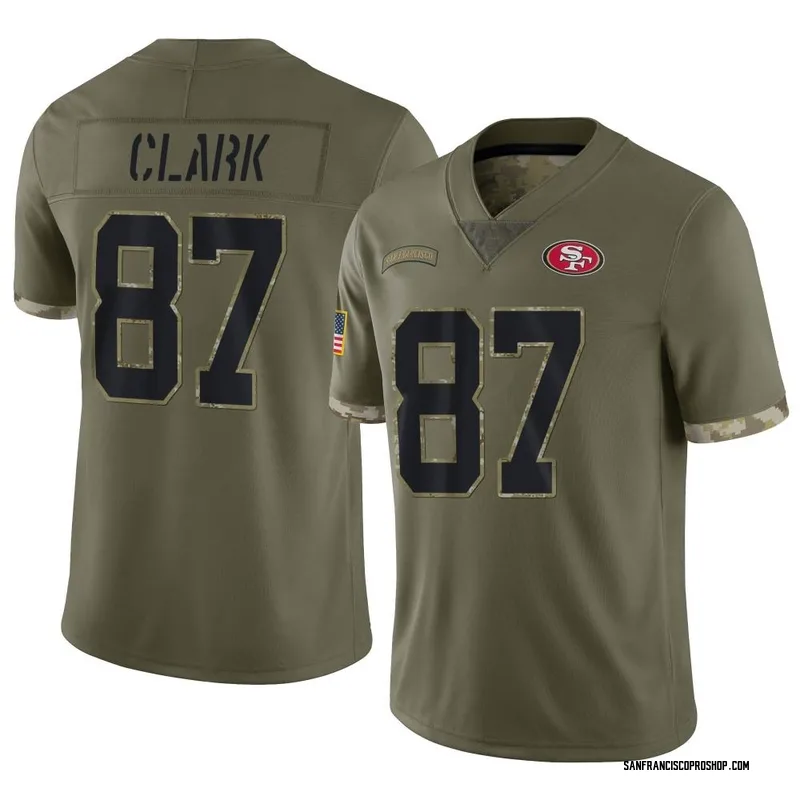 Dwight Clark #87 San Francisco 49ers jersey Team Shirt 6 Sizes S-3XL