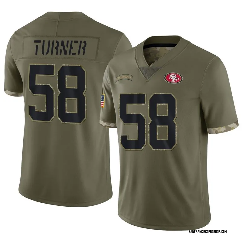 Men's San Francisco 49ers Jerry Rice Nike Olive 2021 Salute To Service  Retired Player Limited Jersey