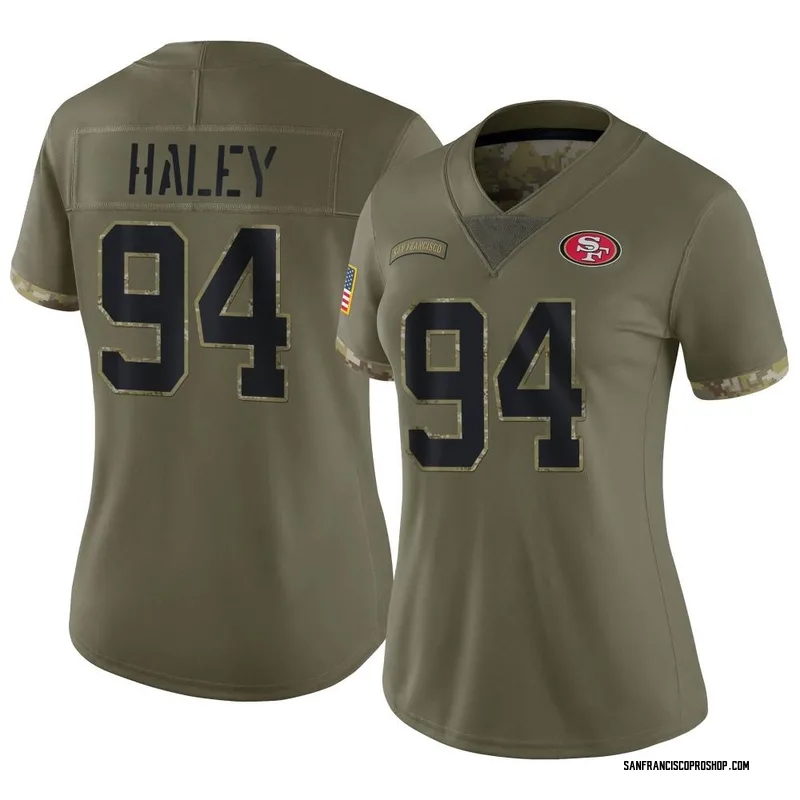 Charles Haley San Francisco 49ers Nfl Pro Line Womens Retired Player Jersey  - Scarlet Nfl - Dingeas