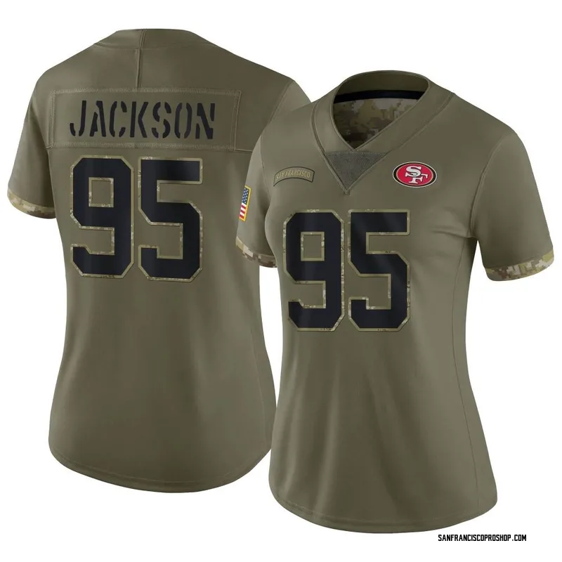 Drake Jackson San Francisco 49ers Nike Women's Game Player Jersey - Scarlet