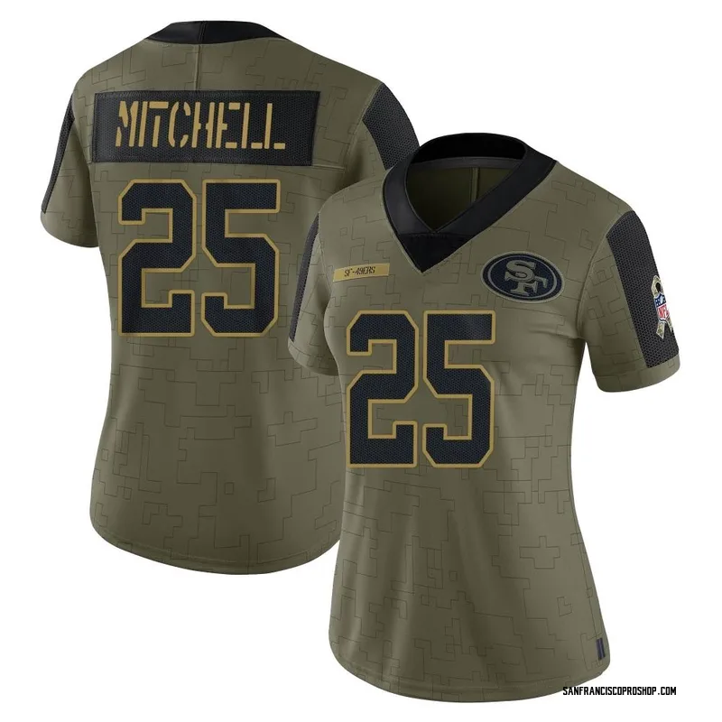 Elijah Mitchell Jersey, 49ers Elijah Mitchell Legend Game Limited Elite  Jerseys - San Francisco Store