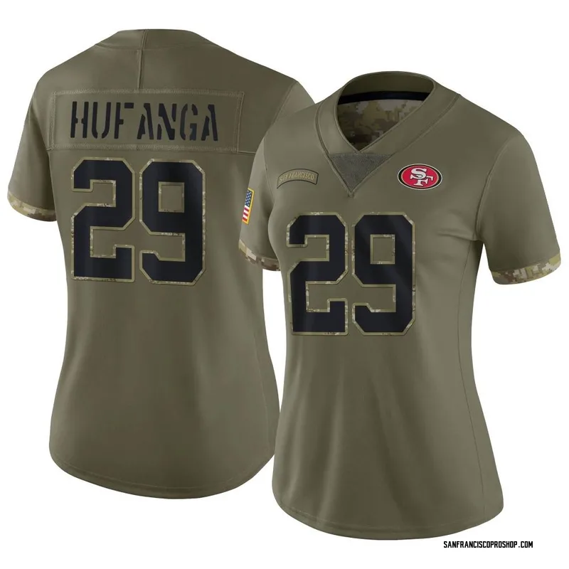 Talanoa Hufanga San Francisco 49ers Nike Women's Away Game Player Jersey -  White