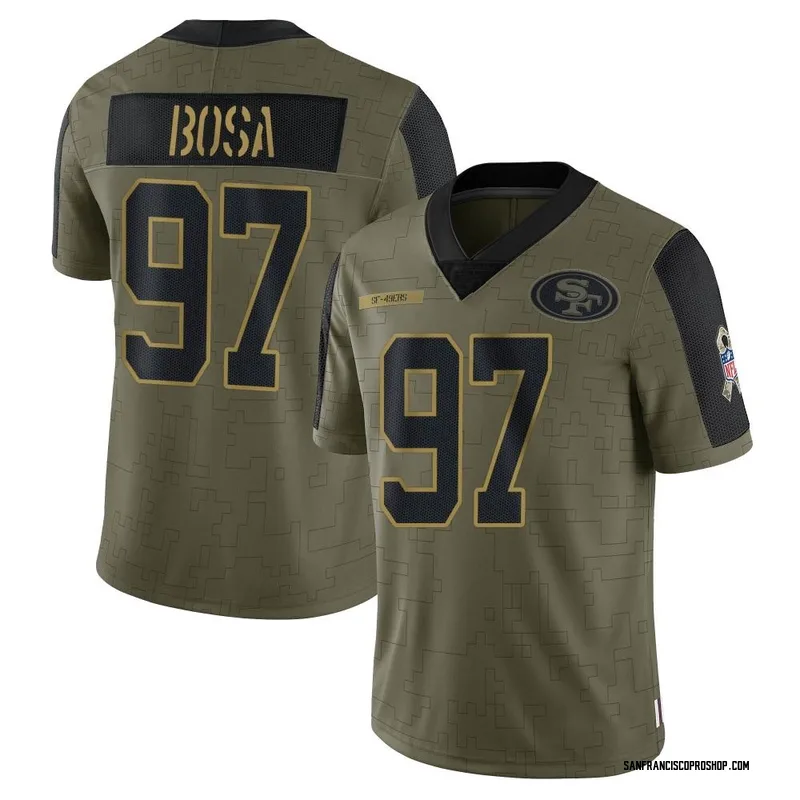 Nick Bosa San Francisco 49ers 97 Olive Vapor Limited Player Jersey -  Allprintify