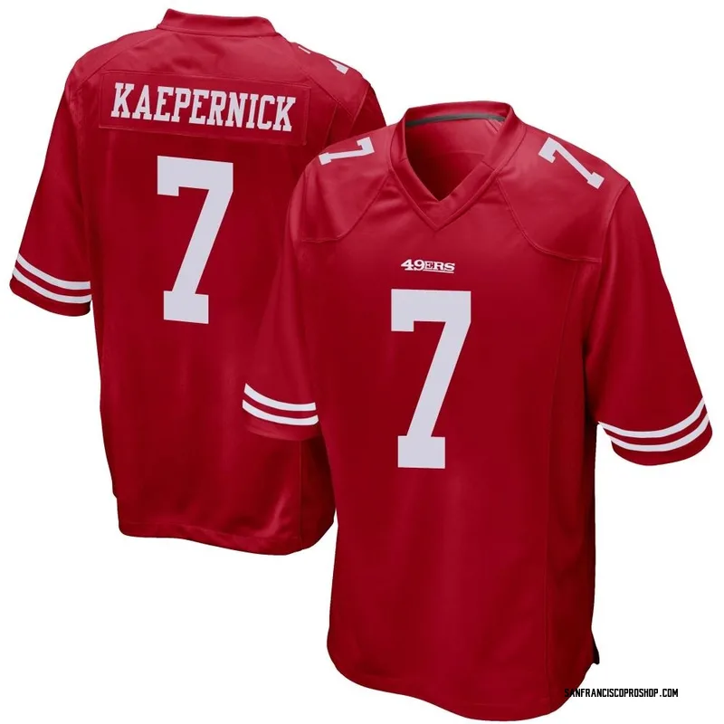 Colin Kaepernick 7 San Francisco 49Ers Inwithkap White Jersey in