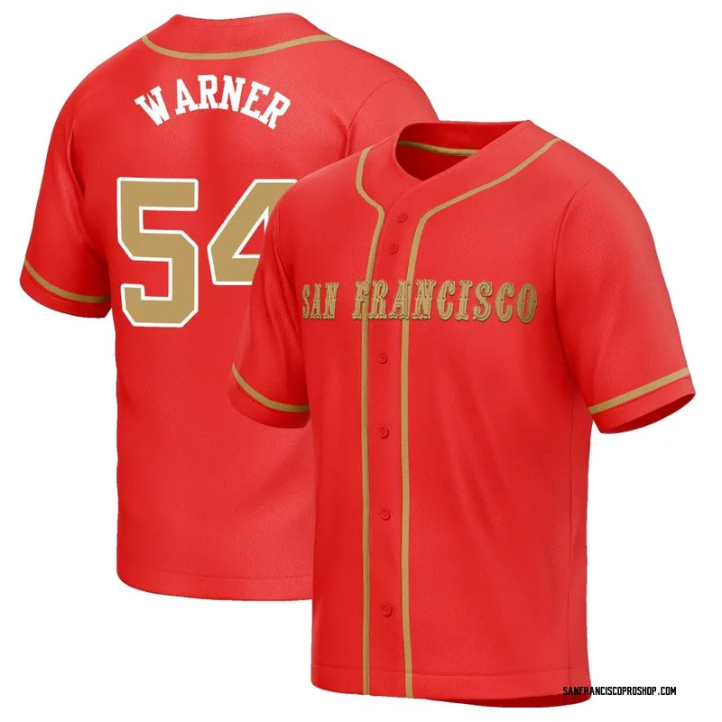 Fred Warner San Francisco 49ers Inverted Legend Gold Football Jersey •  Kybershop