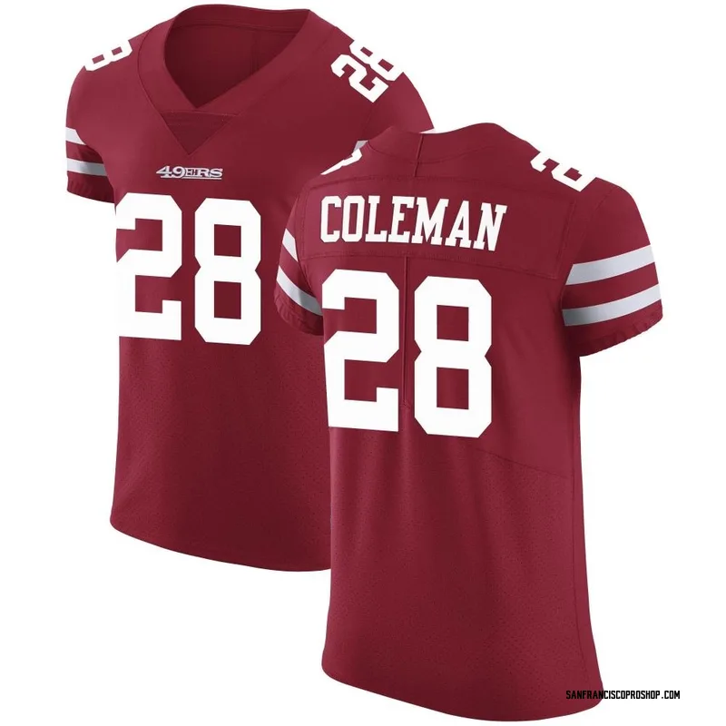 San Francisco 49ers Tevin Coleman Black Golden Edition 2019 Vapor Limited  Jersey - Mens - Dingeas