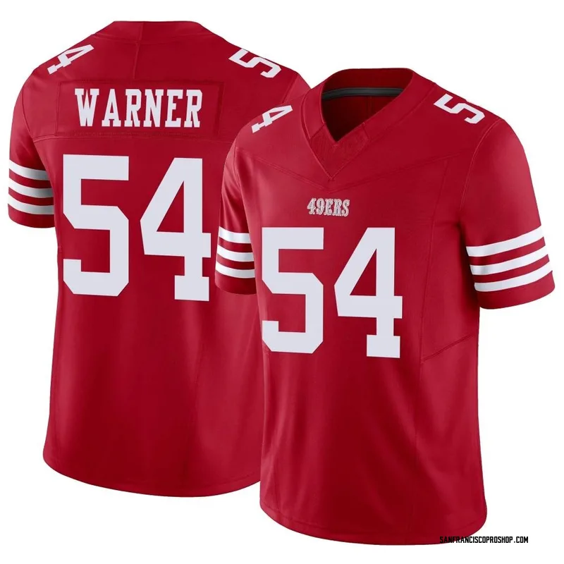 Fred Warner San Francisco 49ers Inverted Legend Gold Football Jersey •  Kybershop