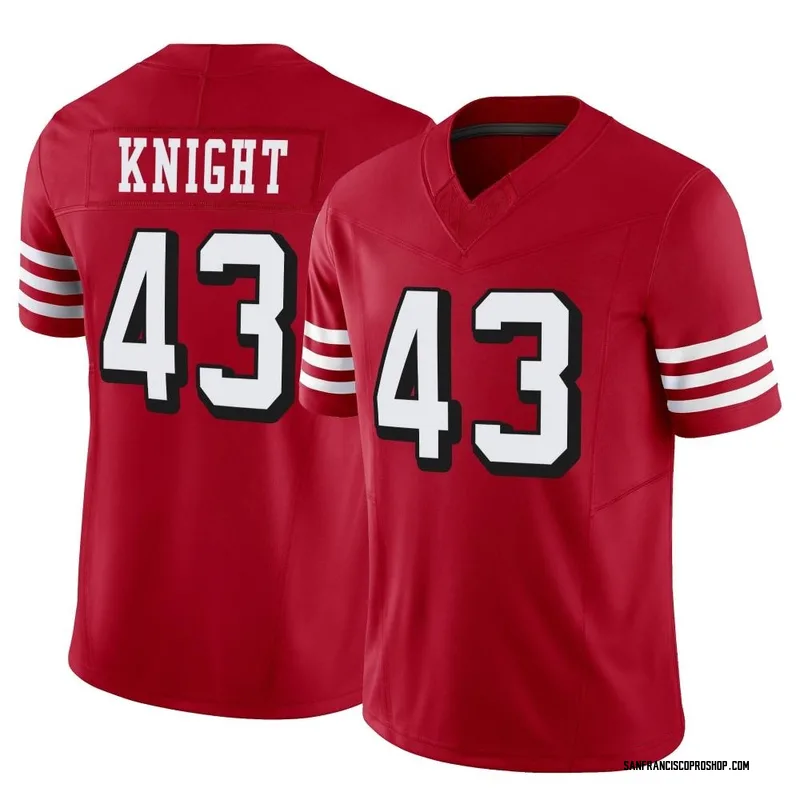 Women's Nike Qwuantrezz Knight Scarlet San Francisco 49ers Game Player  Jersey