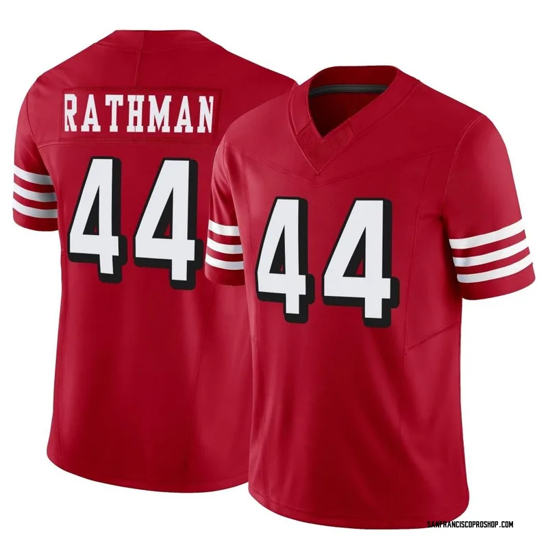 Tom Rathman Men's San Francisco 49ers Nike Color Rush Jersey