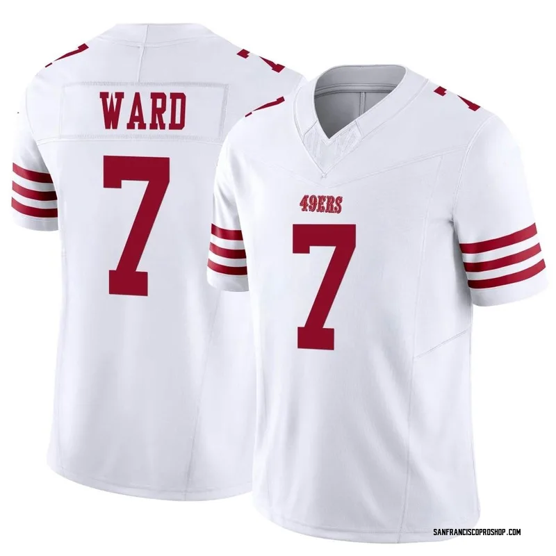 Charvarius Ward San Francisco 49ers 35 White Vapor Limited Jersey - Bluefink