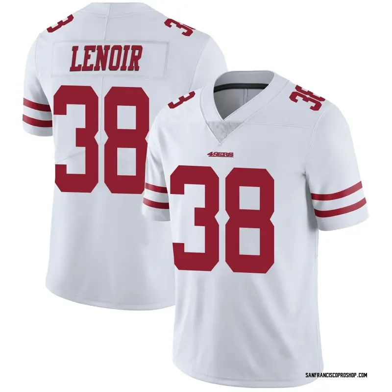 Deommodore Lenoir Men's Nike White San Francisco 49ers Vapor Untouchable Elite Custom Jersey