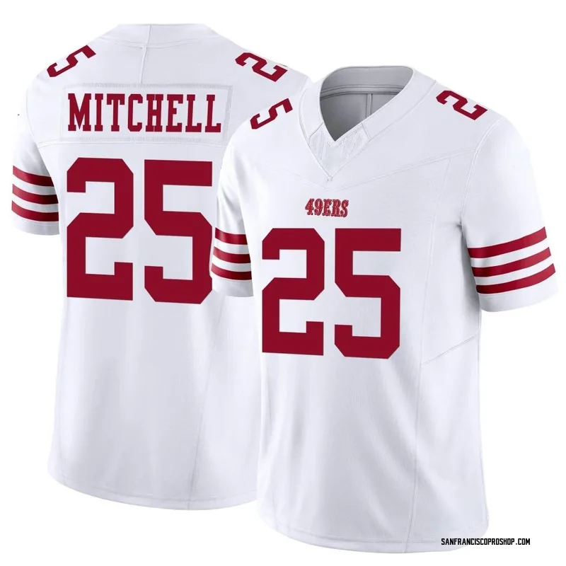 Elijah Mitchell Jersey, 49ers Elijah Mitchell Legend Game Limited Elite  Jerseys - San Francisco Store