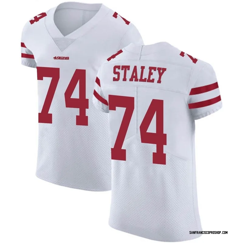 San Francisco 49ers #74 Joe Staley Red Vapor Untouchable Limited Jersey