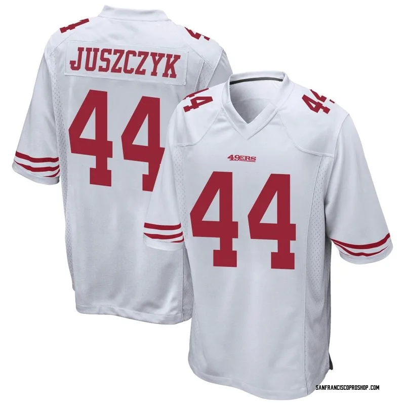 Men's San Francisco 49ers Kyle Juszczyk Nike White Player Game Jersey