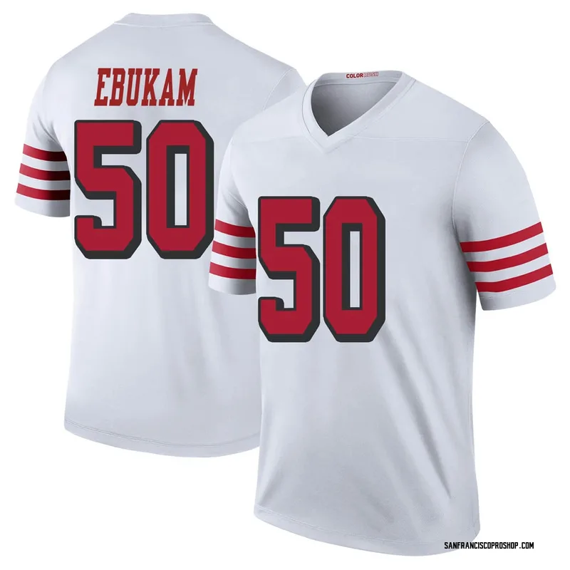 49ers white color rush