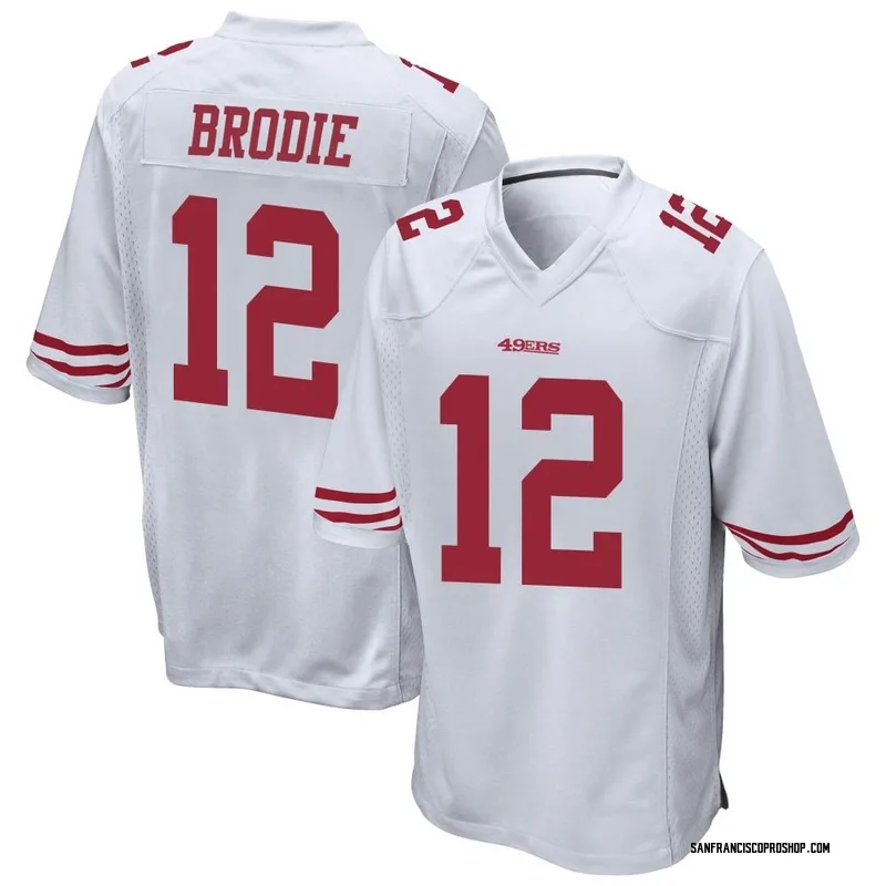 Lot Detail - 1970-73 John Brodie San Francisco 49ers Game Worn Home Jersey  (MEARS A8)