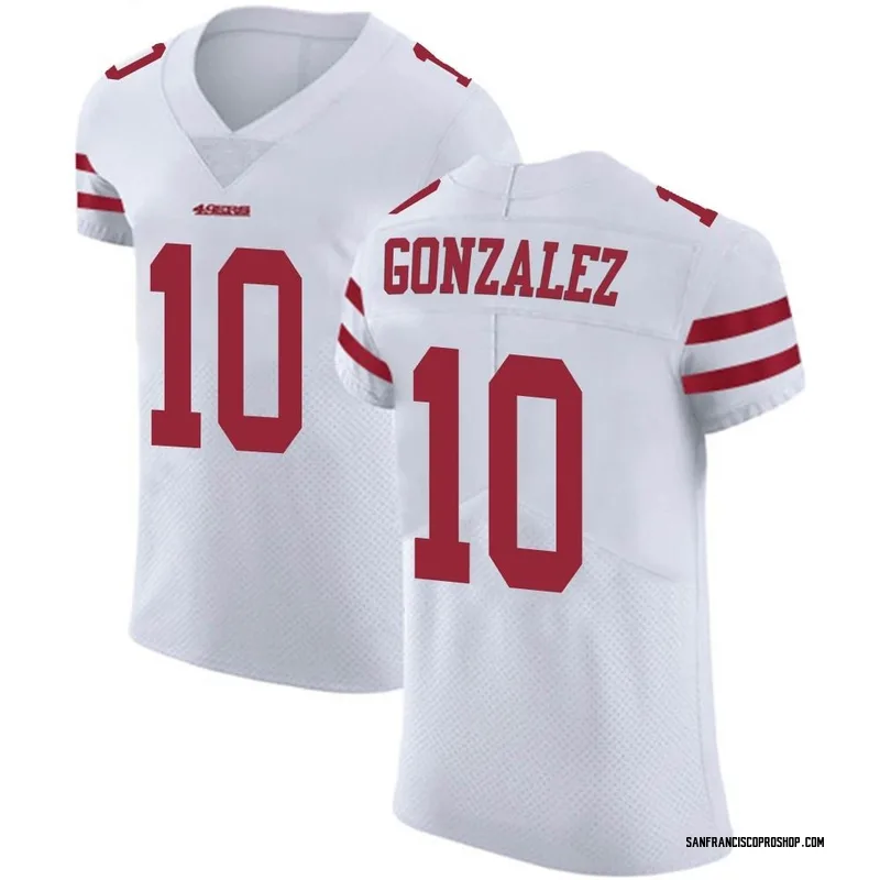 Men's Nike Zane Gonzalez Scarlet San Francisco 49ers Game Jersey Size: 3XL