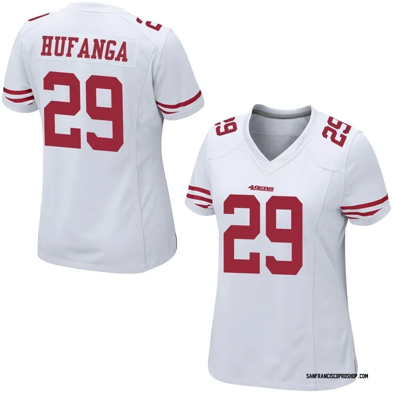 Talanoa Hufanga San Francisco 49ers Nike Women's Away Game Player Jersey -  White