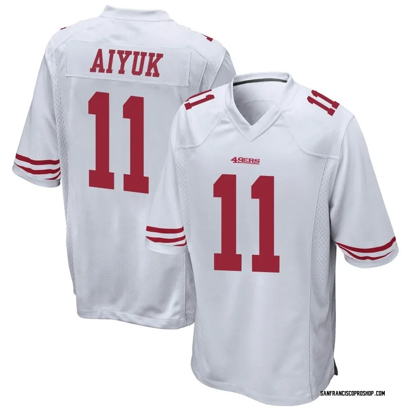 Nike Brandon Aiyuk Scarlet San Francisco 49ers Team Player Game Jersey