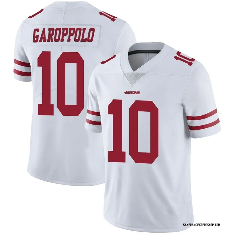 Men's San Francisco 49ers Jimmy Garoppolo Nike Black Vapor Untouchable  Limited Jersey